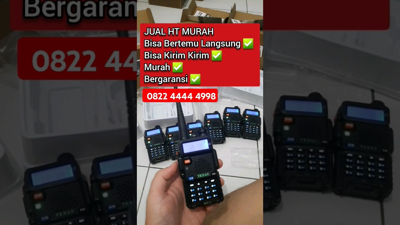 Jual HT Handy Talky Walkie Talkie Murah Bagus Jangkauan Jauh