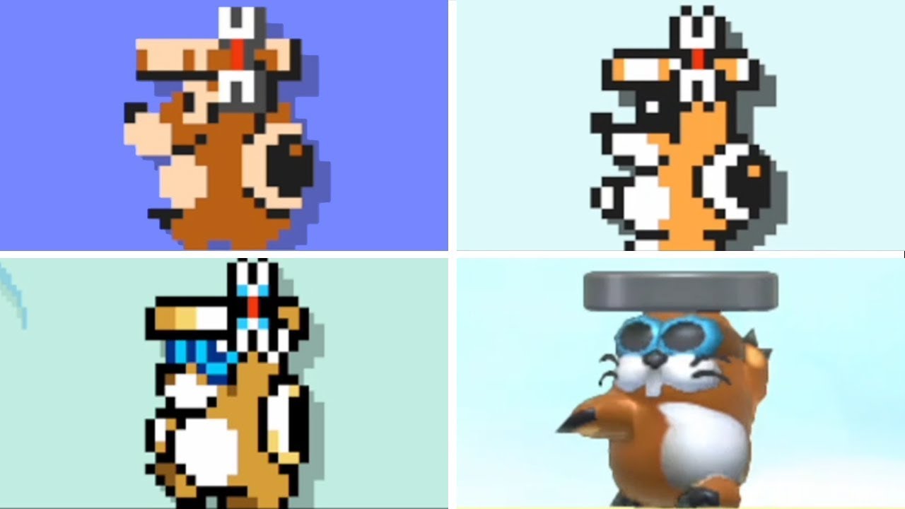 Evolution of - Rocky Wrench in Super Mario Games