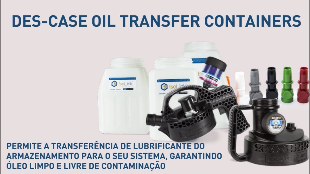 DES-CASE OIL TRANSFER CONTAINERS