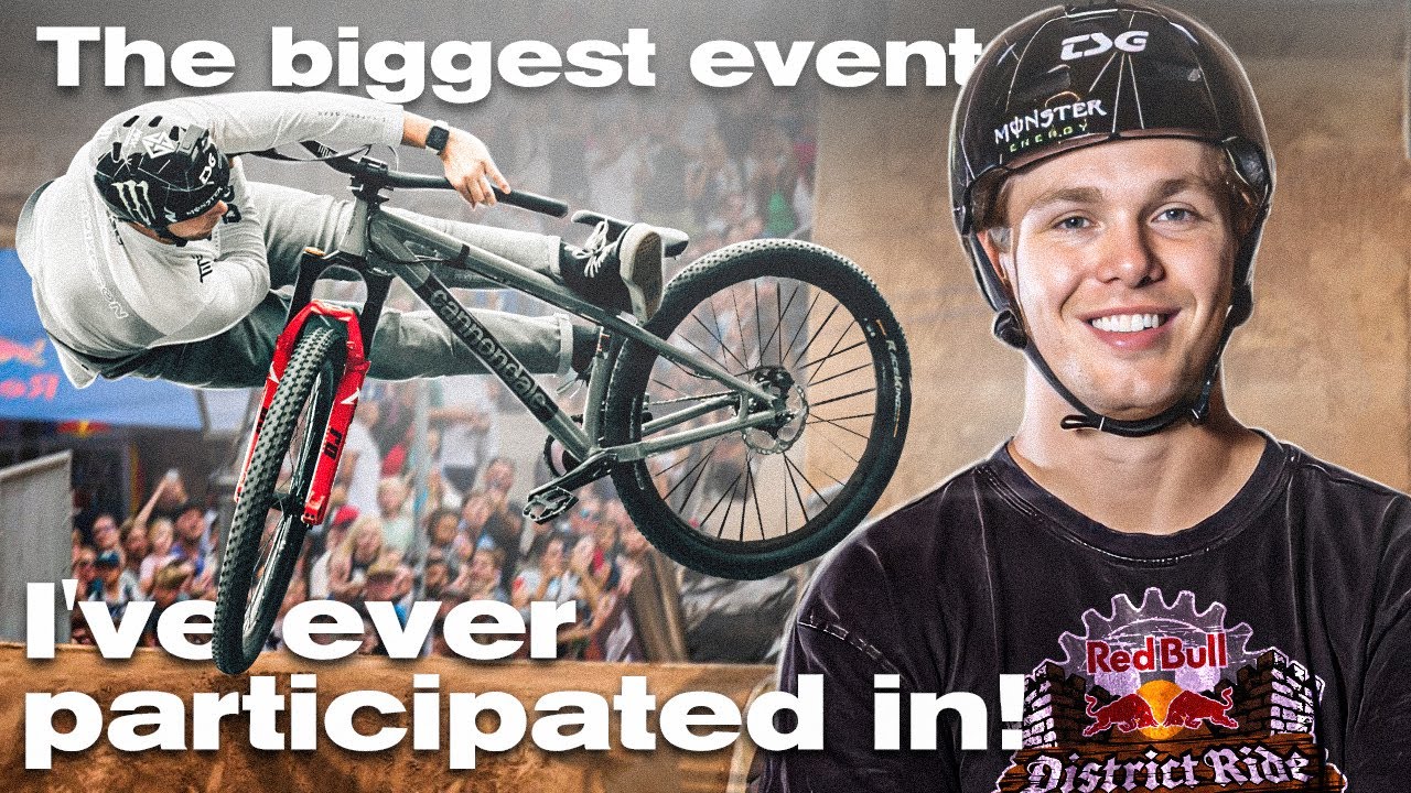 RIDING THE BIGGEST CONTEST IN THE WORLD! (Red Bull District ride 2022)