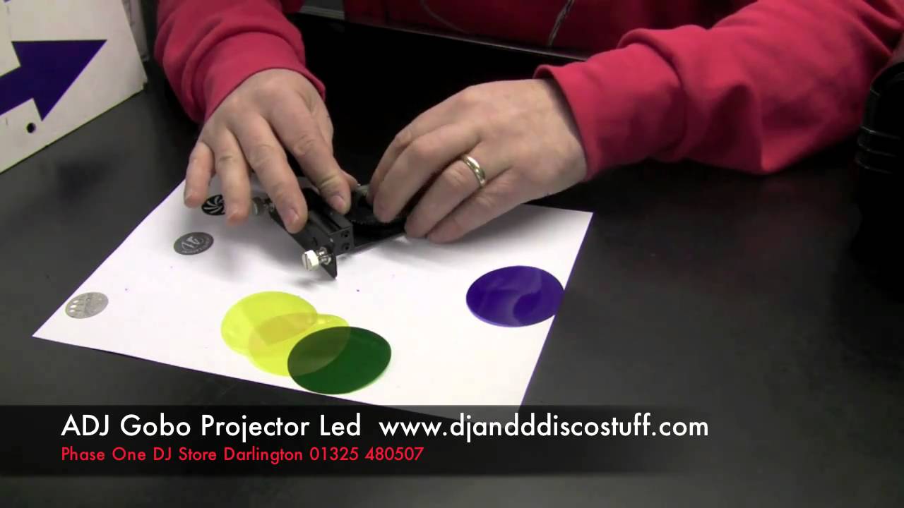 American dj led gobo projector