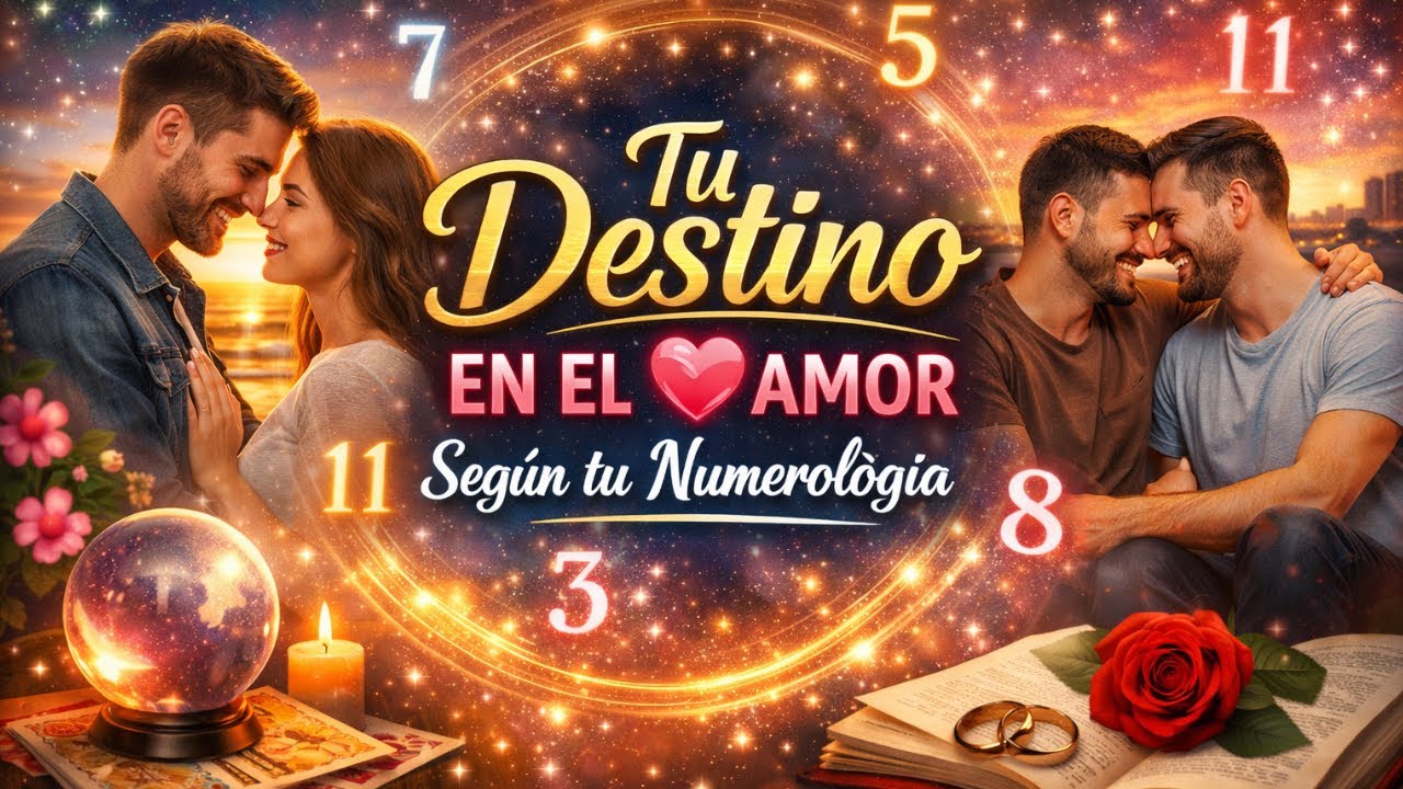 TU DESTINO EN EL AMOR SEGÚN TUS NÚMEROS
