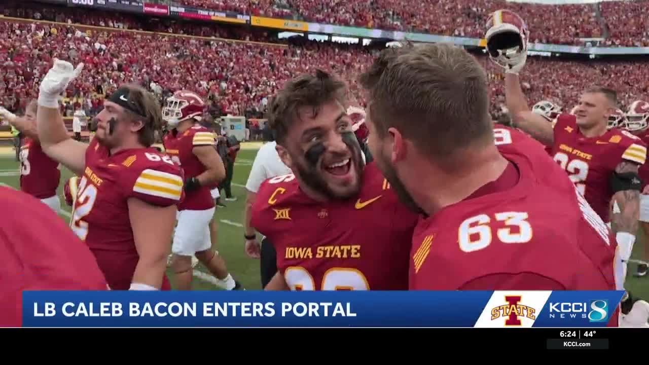 Iowans Caleb Bacon and Gabe Burkle enter the transfer portal