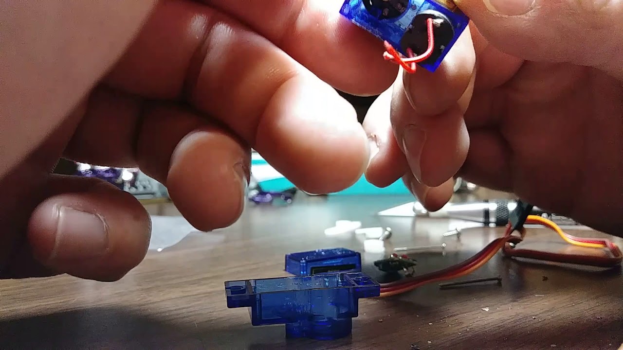 Lowrider model car hydraulics Servo Mod