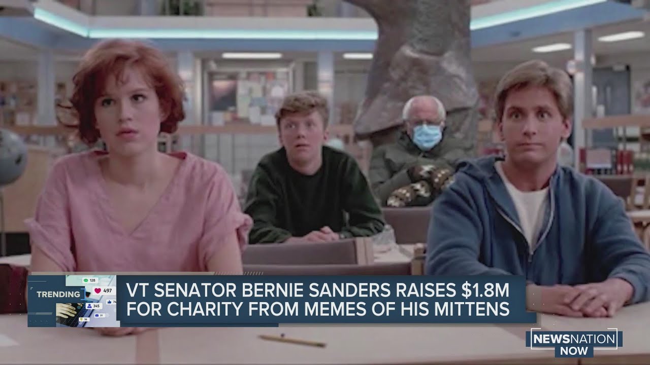 Bernie Sanders&rsquo; mittens, memes help raise $1.8M for charity