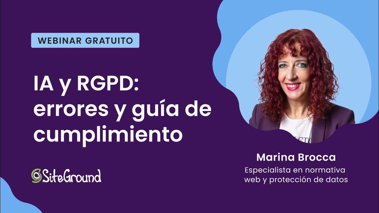 IA y RGPD: errores comunes y guía de cumplimiento | Webinar
