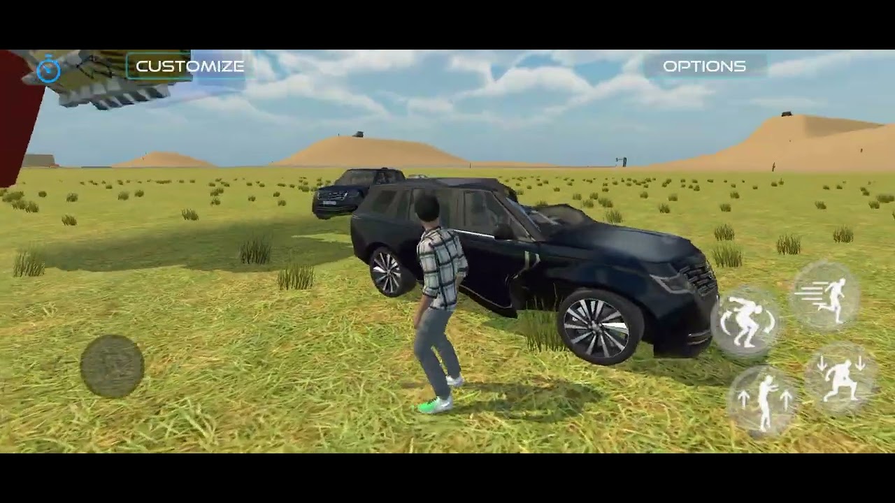 Range rover 🚗  thar car driving 😁#manatruckvlogs #mrbeast #cartoon #cargames #manatruckvlogs #views 