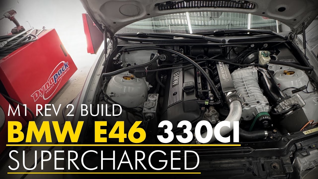 Build Timelapse | BMW E46 330Ci | M1 REV 2 Supercharger Kit