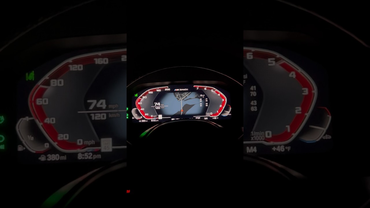 BimmerCode digital cluster 10x refresh rate #bmw m340 #bimmercode