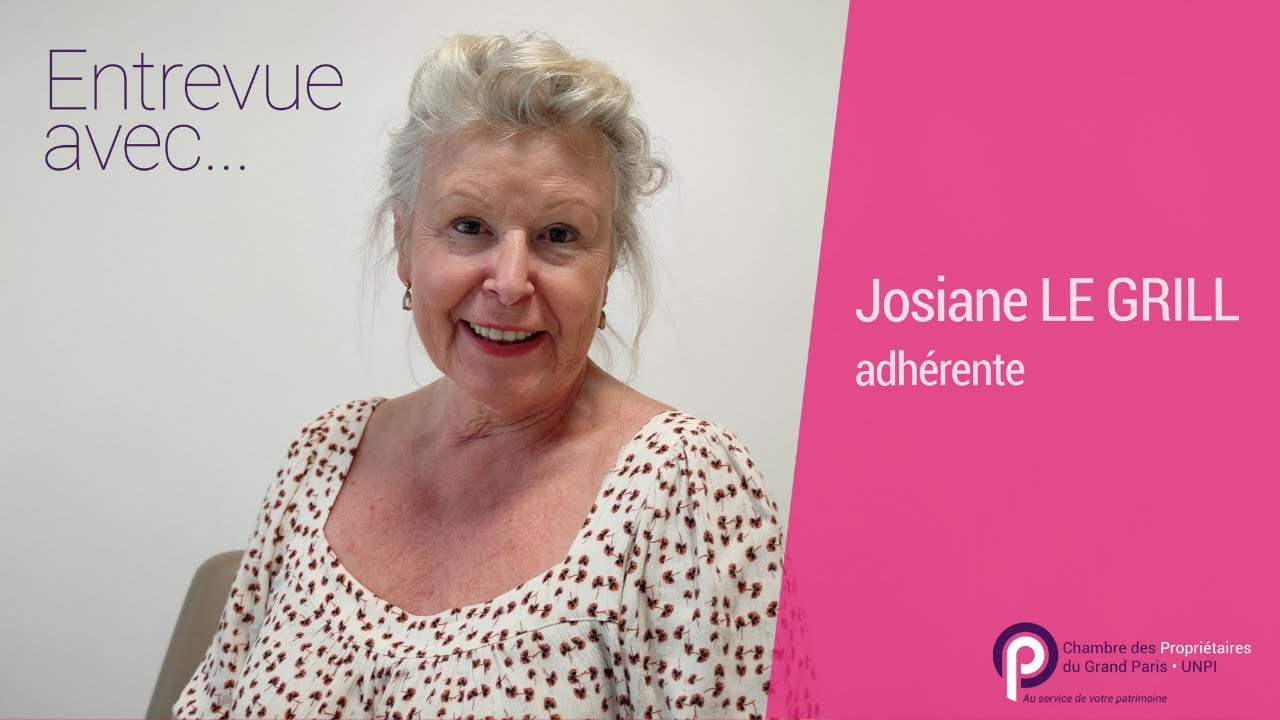 Entrevue avec Josiane Le Grill