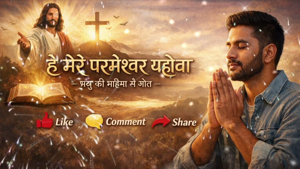 हे मेरे परमेश्वर यहोवा /HEY MERE YAHOVA /New Spiritual song#christiansong #yahova 