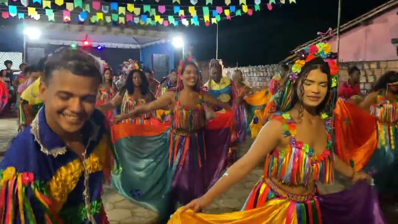 Apresentação do Cacuriá do Candinho em São José de Ribamar parte 01