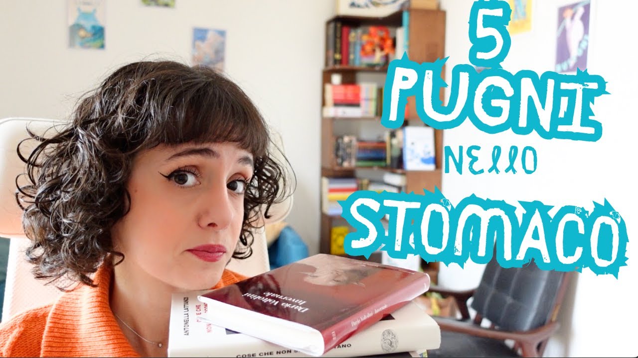5 LIBRI pugno nello stomaco 👊