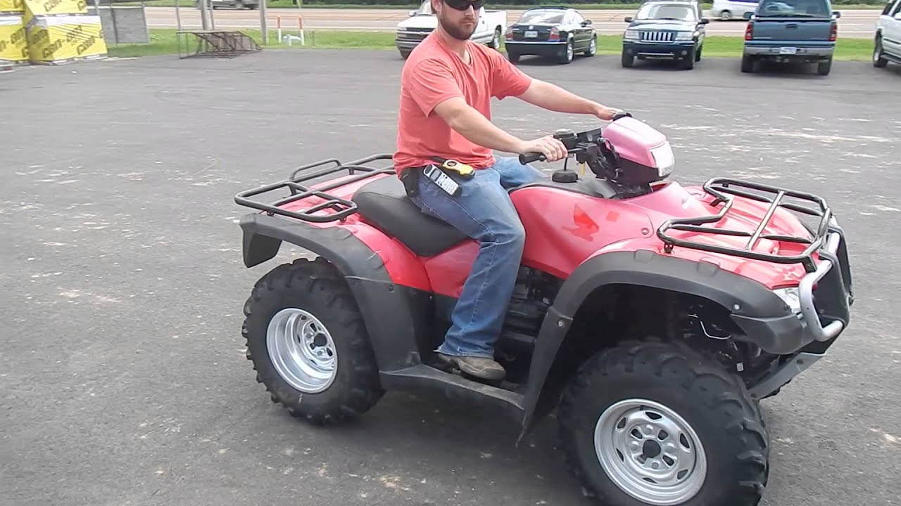 2009 Honda Foreman Rubicon 500 TRX500FA