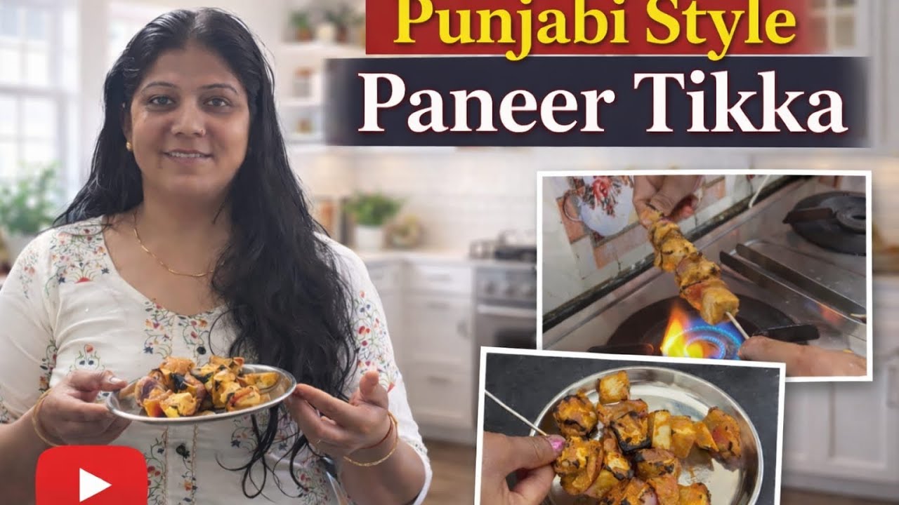 Famous Punjabi  Paneer Tikka😋😋 Halwae wala taste # nooniavlogs25 @PardeepSindhuVlog 