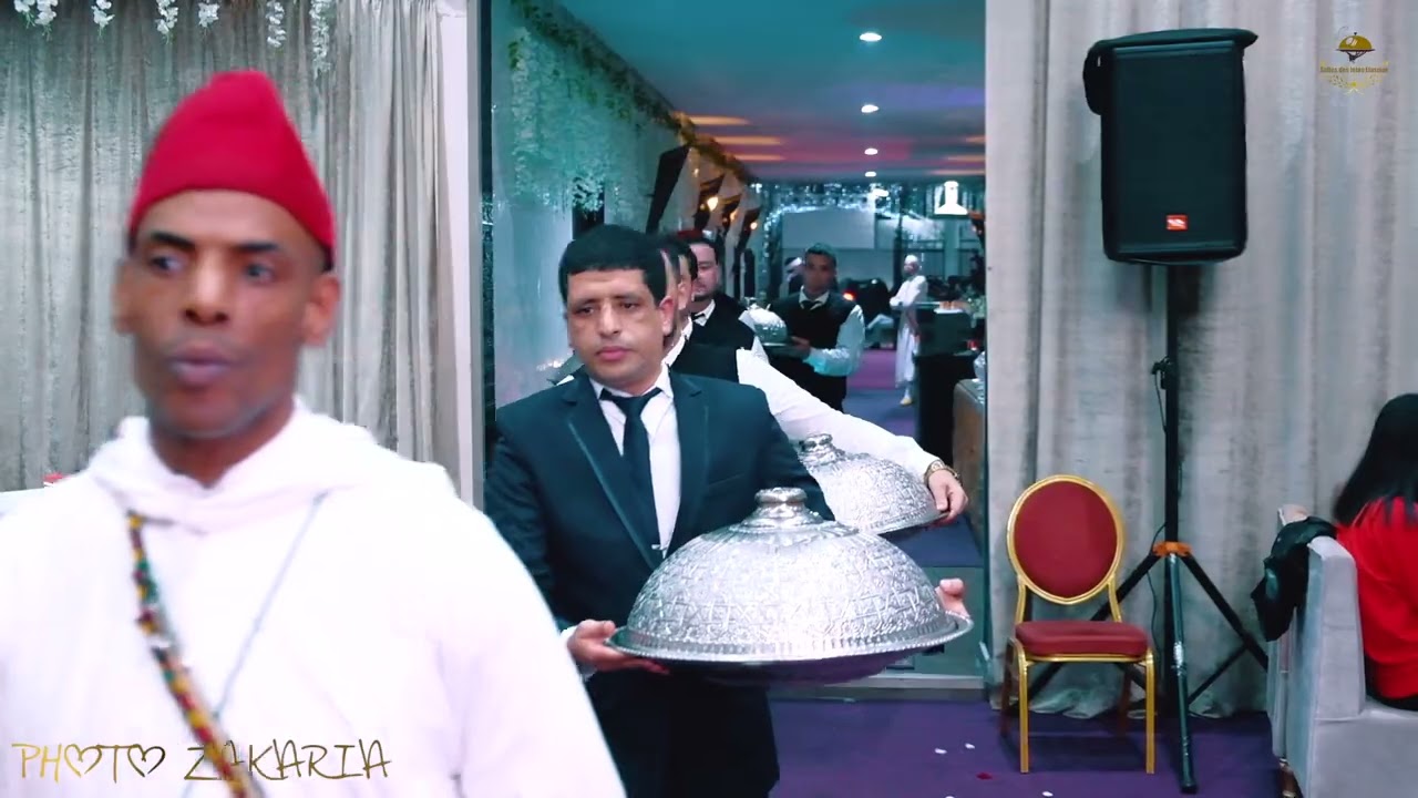 عرس مغربي رائع🤩الفخامة عنوانها قاعة الأفراح الأسمر و الإثقان عنوانه ممون الحفلات الأسمر 😍