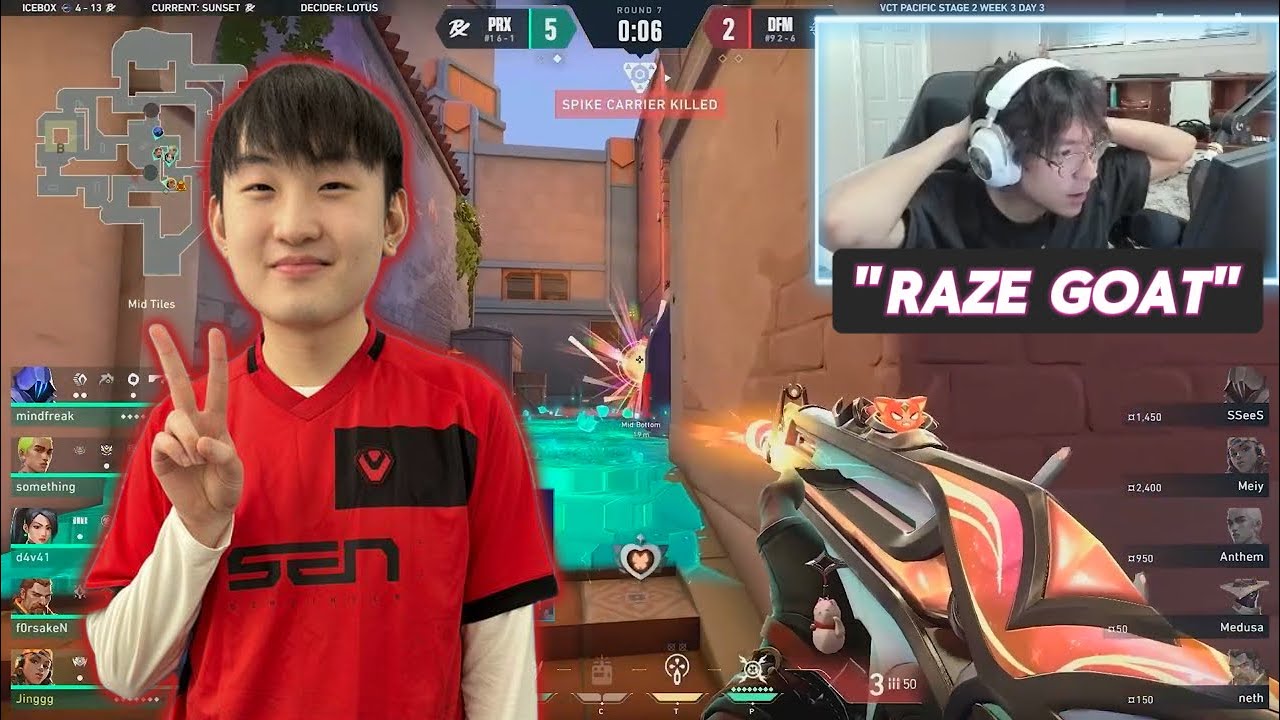 Meet PRX Jingg, The BEST Raze Player In VALORANT