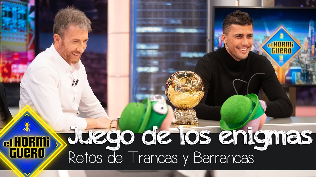 Rodri demuestra su habilidad con los jeroglíficos - El Hormiguero