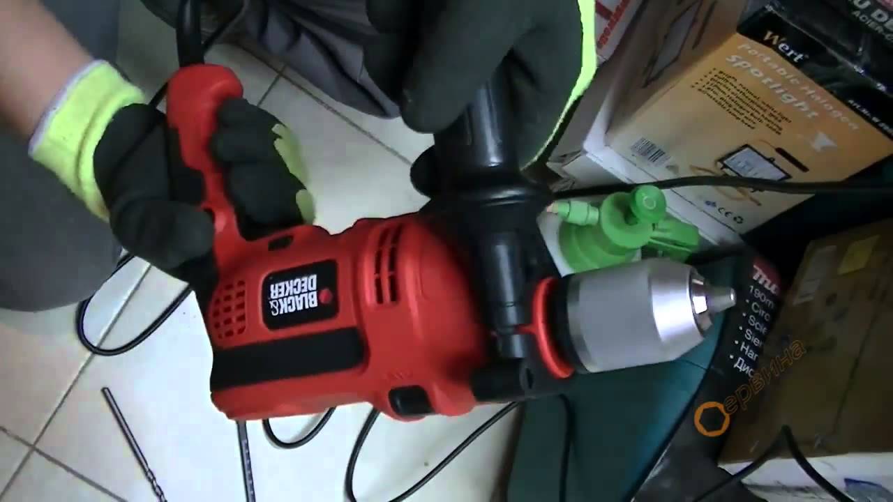 Ударна бормашина Black&Decker KR654CRESK   Цена   650W  Цена   MrHome BG