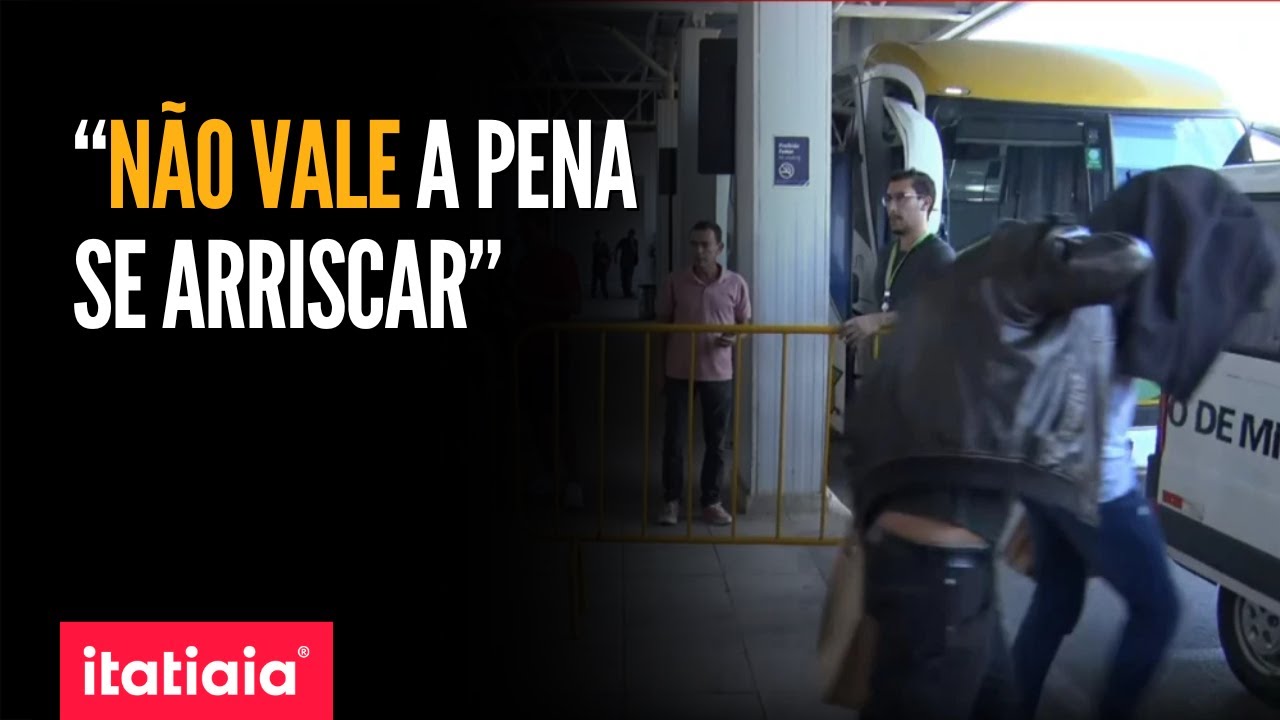 76 DEPORTADOS DOS EUA DESEMBARCAM NO AEROPORTO INTERNACIONAL DE BELO HORIZONTE