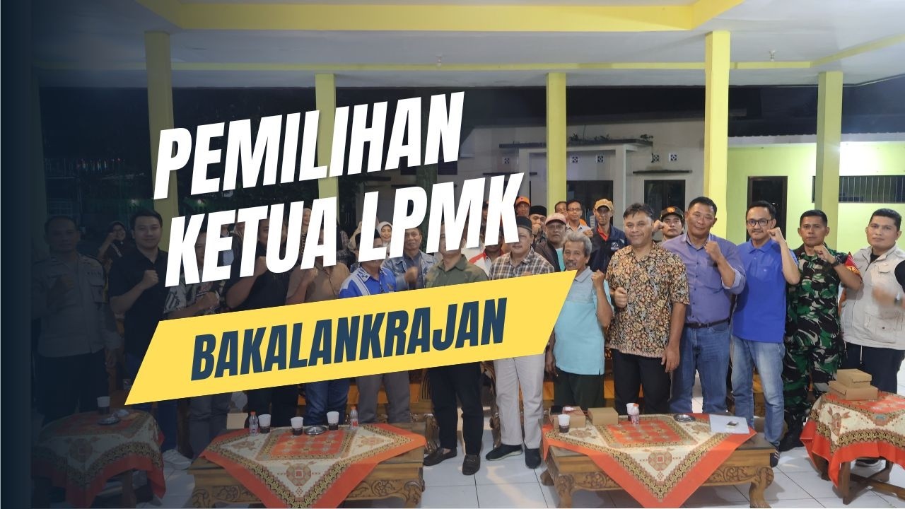 Pemilihan Ketua LPMK Kelurahan Bakalankrajan Periode 2026-2030