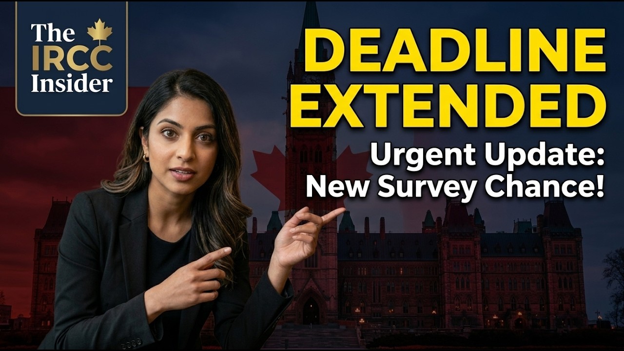 Breaking &mdash; IRCC Just Extended the Immigration Survey Deadline You Thought You Missed