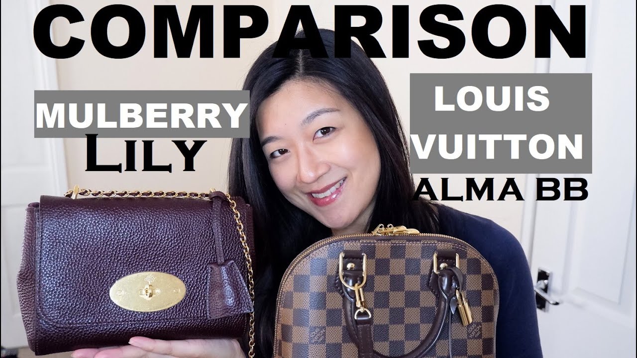 LOUIS VUITTON ALMA BB vs MULBERRY LILY | Comparison