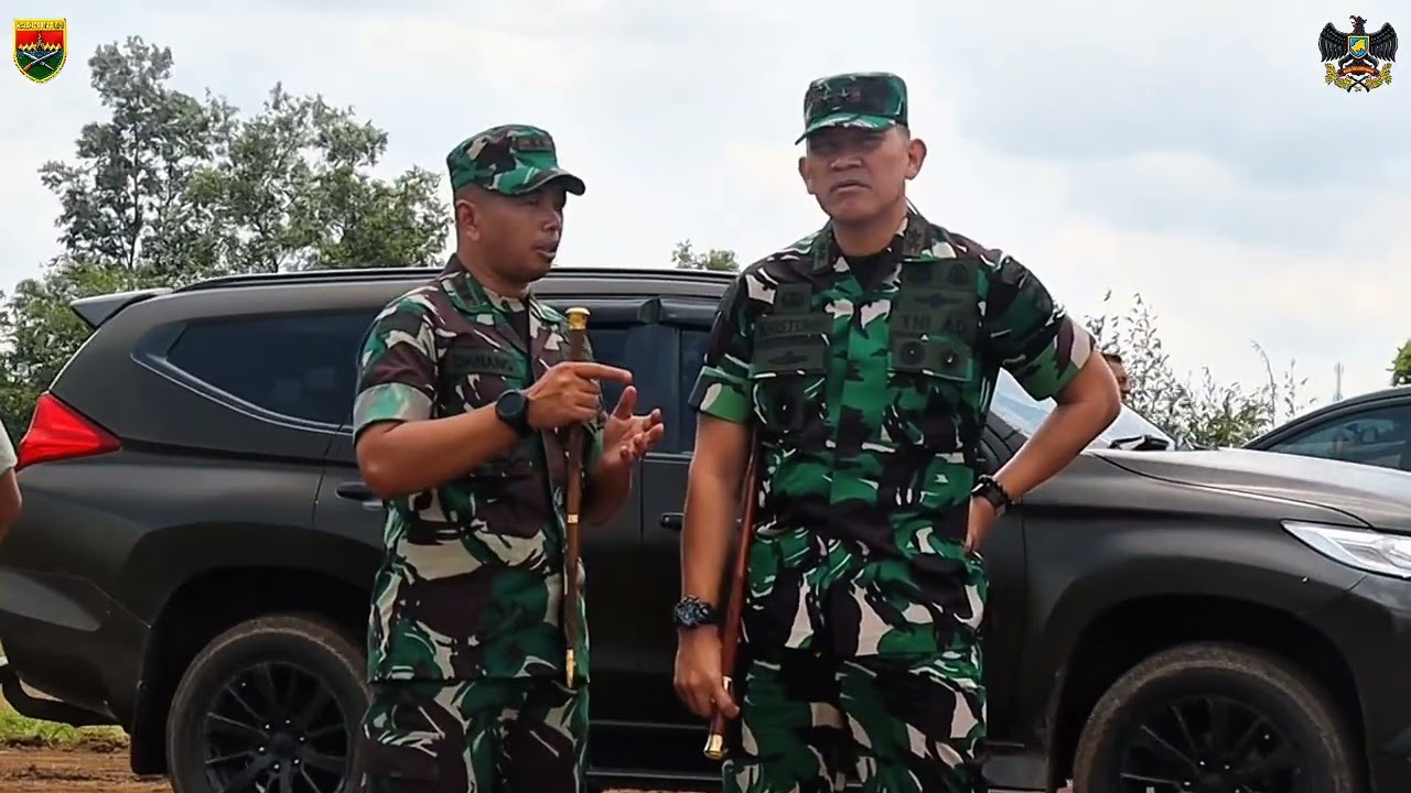 PANGDAM XXI/RADIN INTEN TINJAU LOKASI KDKMP DAN YON TP
