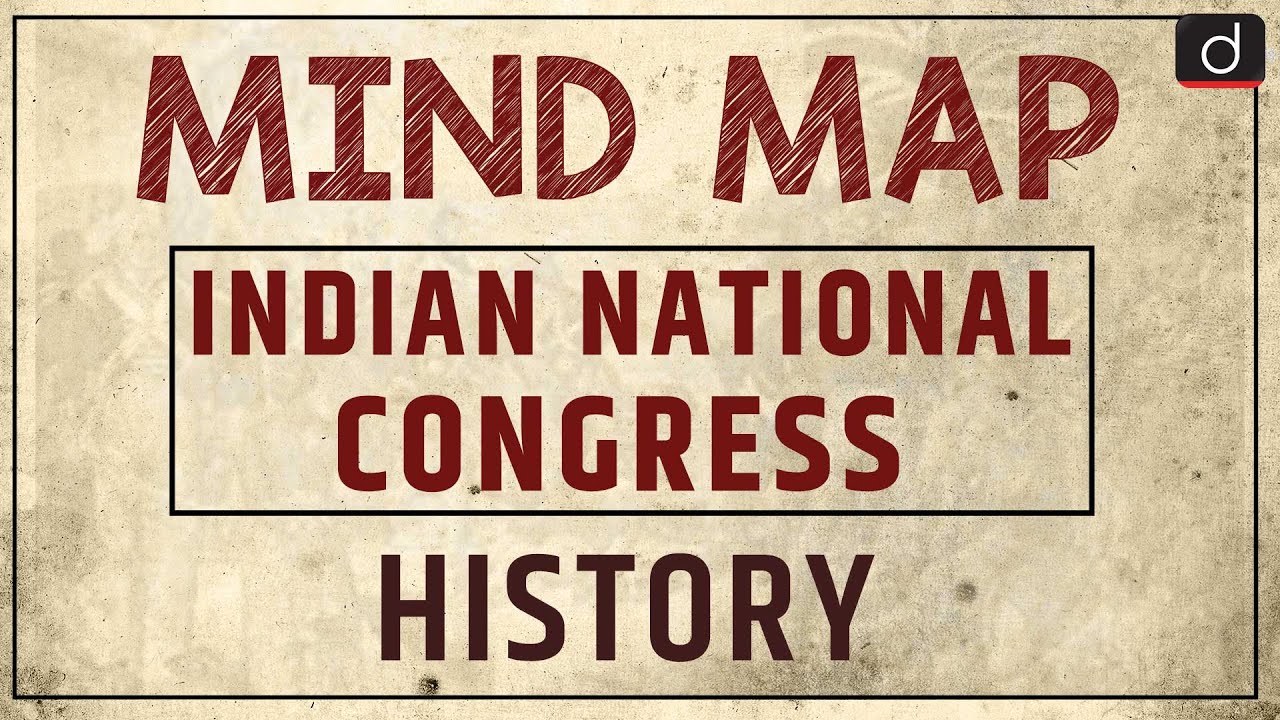 Indian National Congress : Foundation and the Moderate phase   MIND MAP | Drishti IAS English