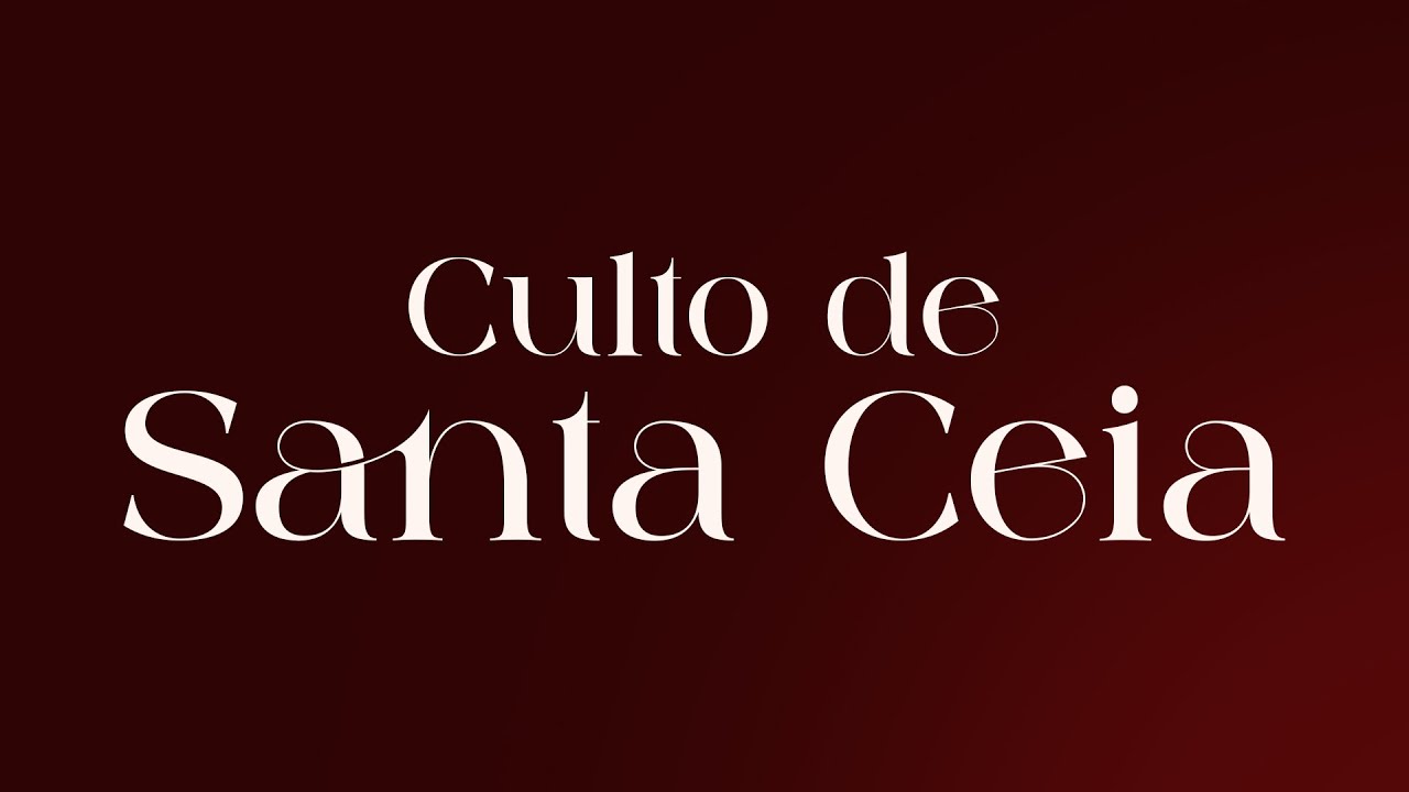 Culto de Santa Ceia - AD Benedito Bentes 3