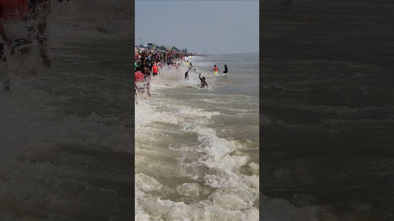 Digha Horobola Khepa Waves 🌊🏖️ 