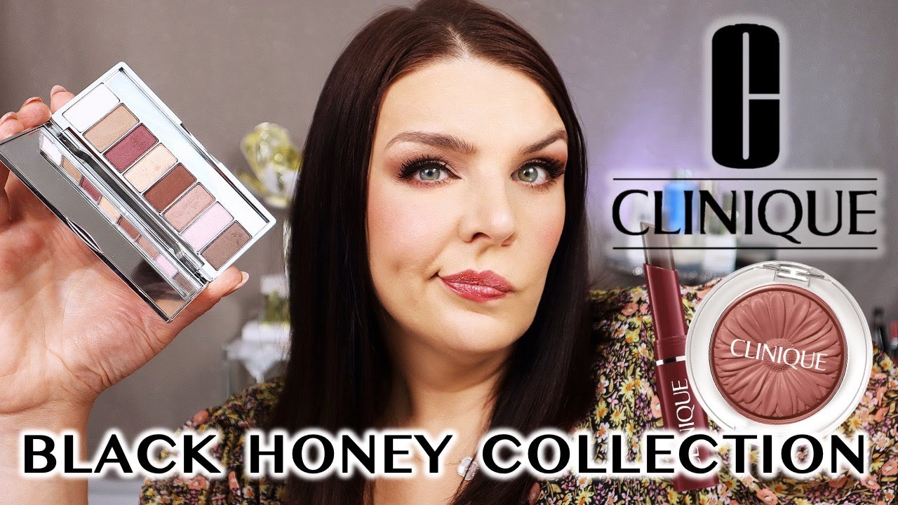Everything About CLINIQUE Black Honey Collection | Eyeshadow, Lipstick, Blush 🤫