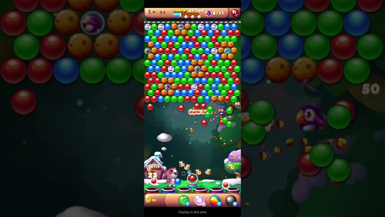 THE BUBBLE EFFECT: Shooter Gameplay Like You've Never Seen! #BubbleShooterEffect #GamingVisuals