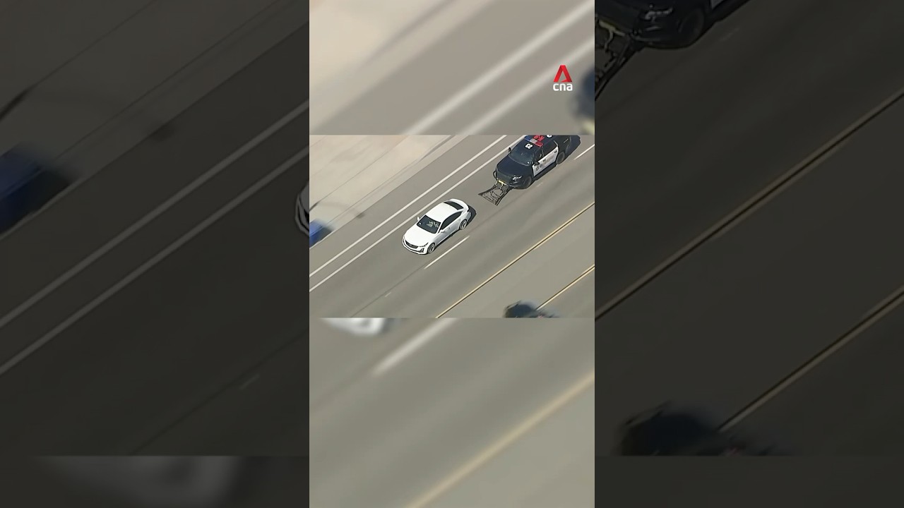 California car chase ends in violent crash