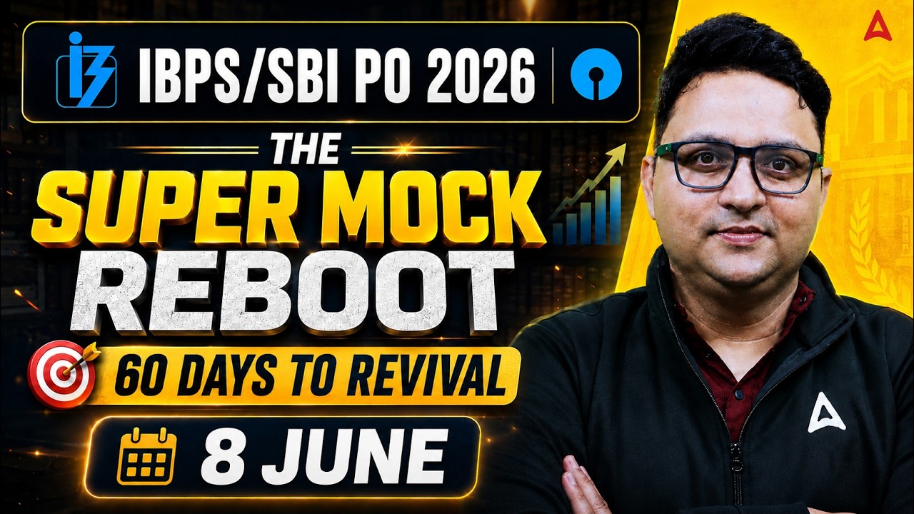 IBPS PO 2026 Super Mock Reboot | 60 Days To Revival Complete Strategy Class | By Anubhav Sir