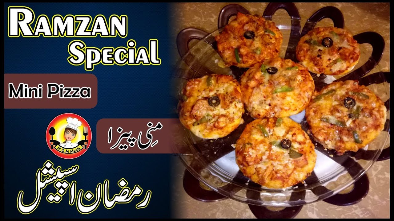 Ramadan Special Mini Pizza without Oven by M&M Meals | Mini Pizza recipe | mini chicken Pizza |