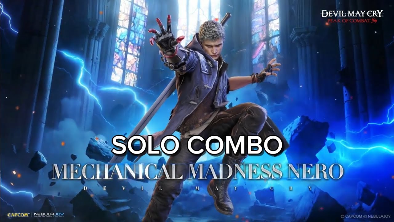 NERO MADNESS SOLO COMBO IN DEVIL MAY CRY PEAK OF COMBAT @devilmaycrypeakofcombat 