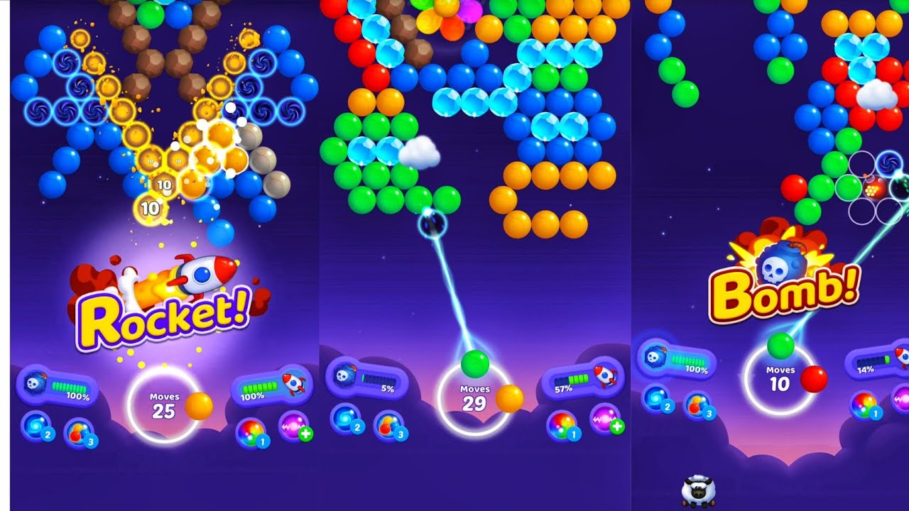Bubble Magic Ball Game 🎯 Mobile Ball Gameplay Video 