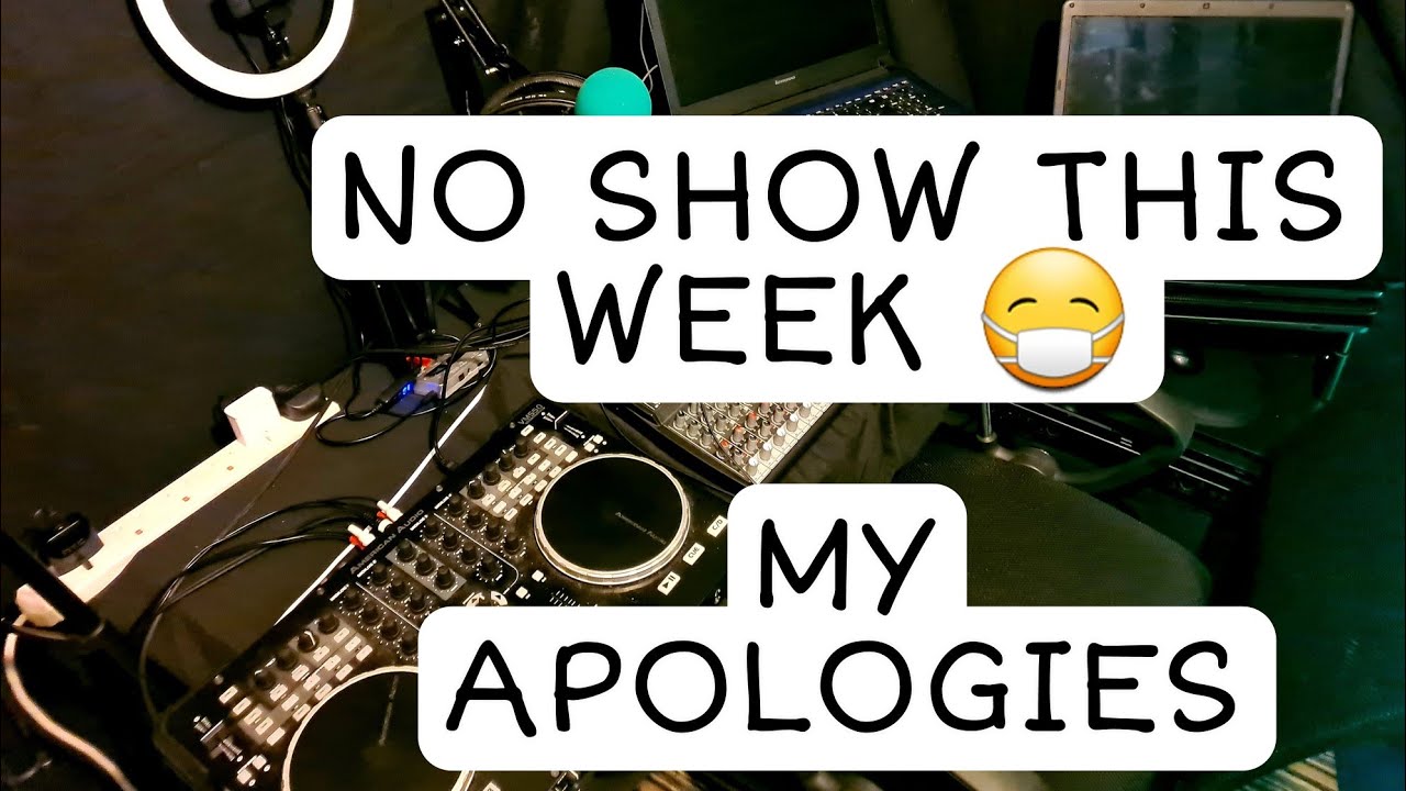 unfortunately No Live Show Tomorrow Folks,  just a quick update for everyone 😷