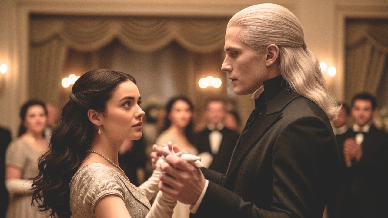 “Dance With Me… He’s Watching,” She Whispered — Unaware He Was the Vampire King