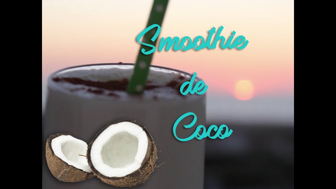 SMOOTHIE DE COCO - COCADA RAPIDA