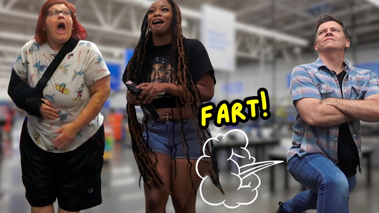 You Won't Believe What Happened When I Farted At Walmart With The Pooter - 'THAT WAS YOU!'