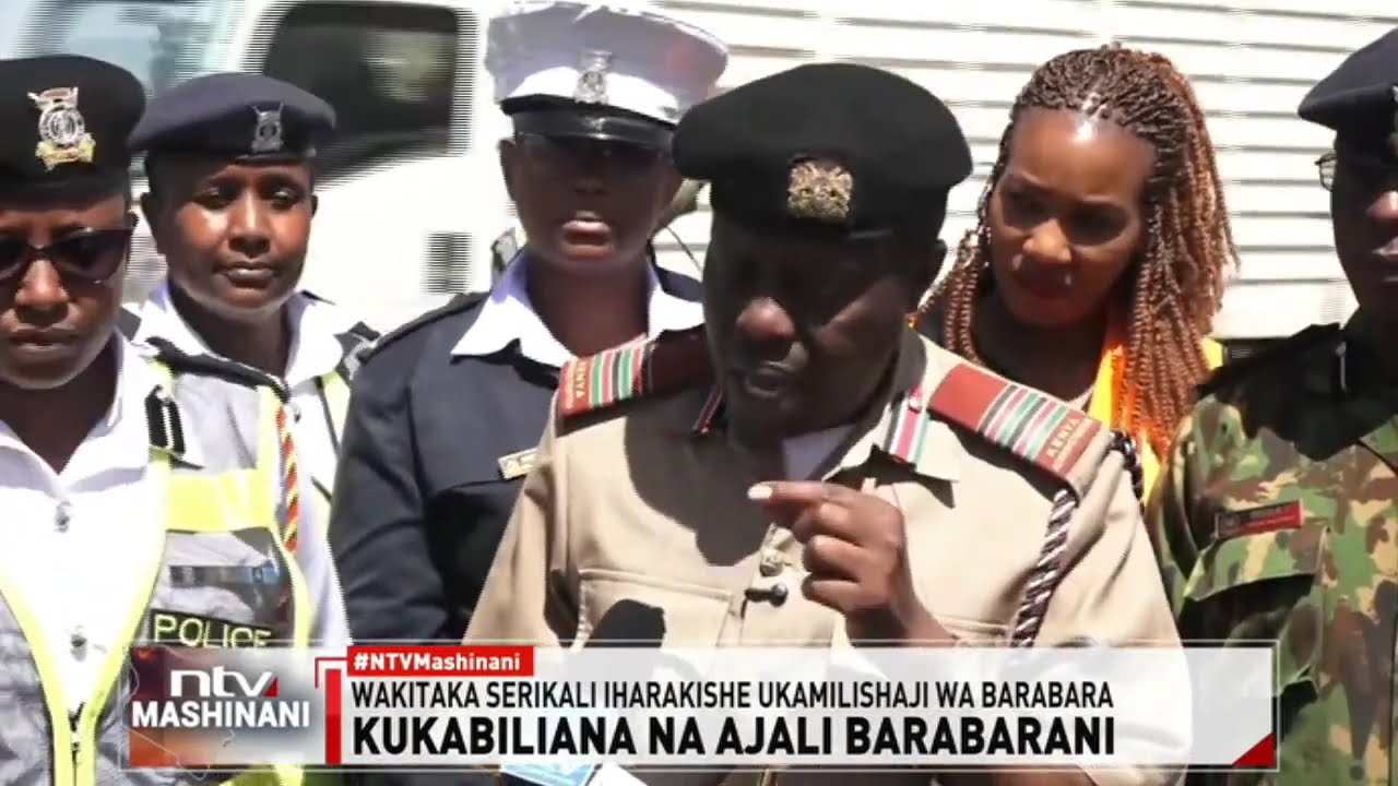 Kikuyu: Maafisa wa trafiki wafanya hamasisho kwa madereva na wakazi kuhusu sheria za barabara