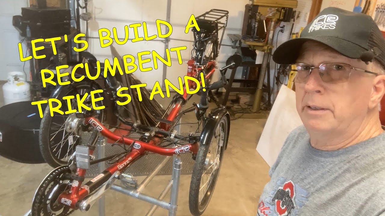 Recumbent Trike Repair Stand! Let's Build a Work Stand for Your Trike!