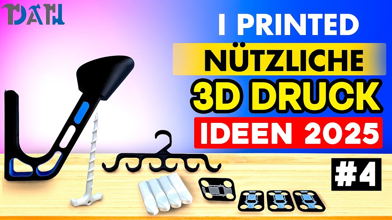 i printed #4 – 5 nützliche 3D-Druck Modelle 2025 🔧 Praktische Ideen zum Selberdrucken & Ausprobieren