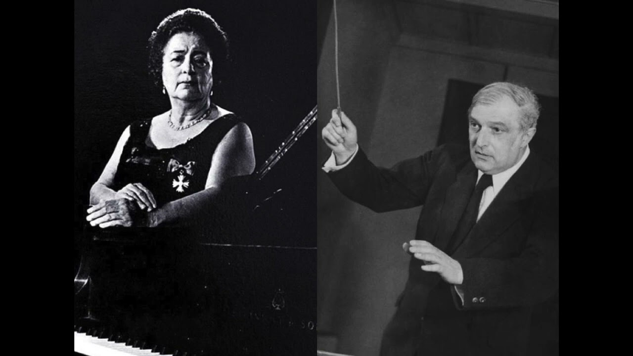 Angelica Morales von Sauer plays Brahms Piano Concerto No.2 live in 1954