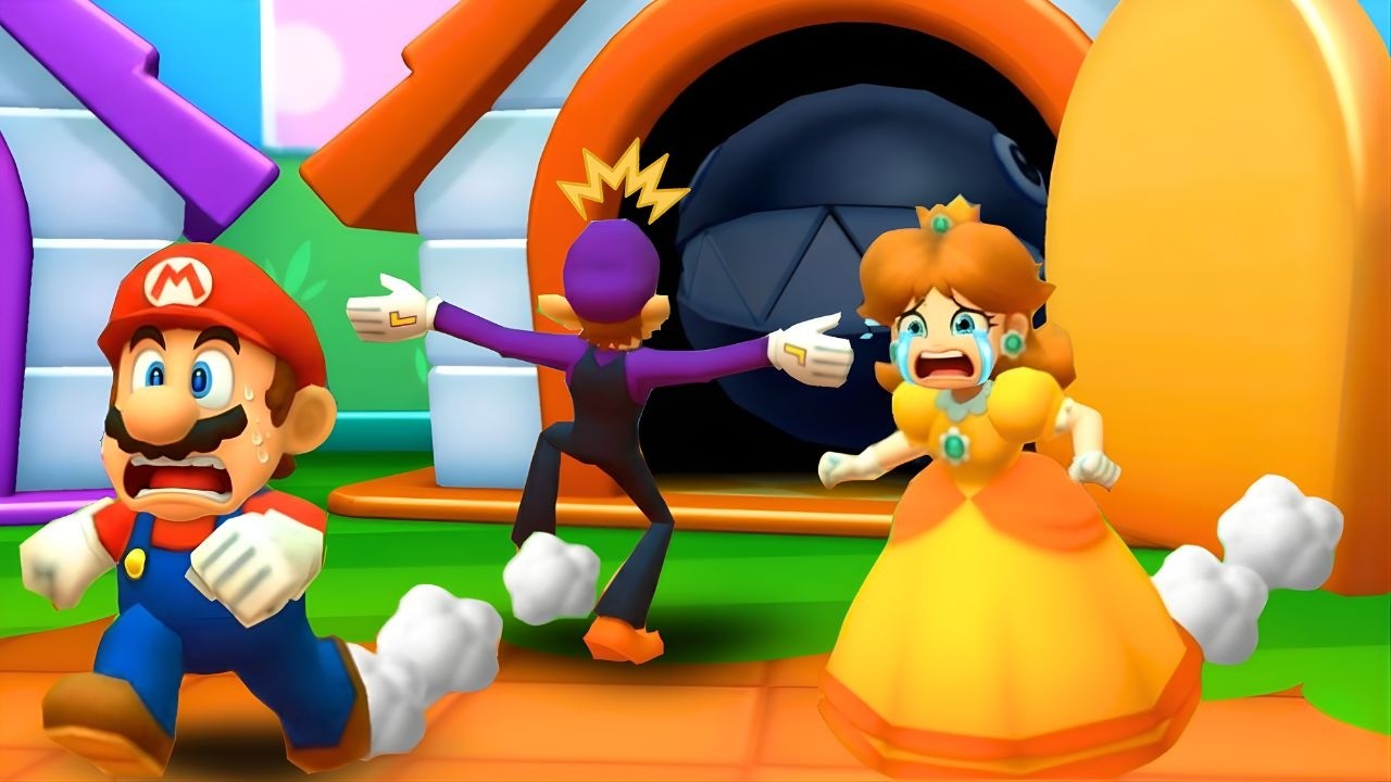 [マリオパーティ スターラッシュ: トップ4プレイヤーミニゲーム マリオ Vs ワルイージ Vs ヨッシー Vs ドンキーコング (CPU最強 たつじん)]
