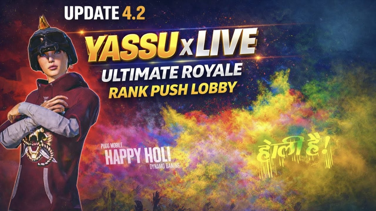 👉 😱 120 FPS BGMI on iQOO Neo 10?! 🔥 Smooth Rank Push | Yassuxlive