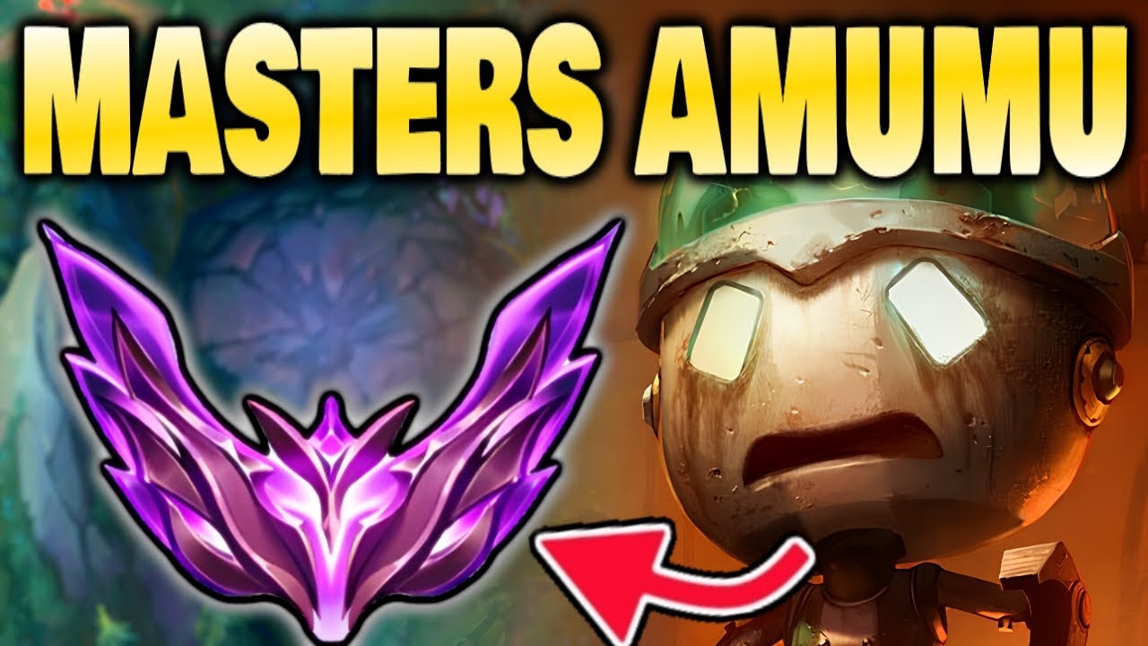 How I carry on Amumu Jungle in MASTERS | Best Build & Runes Amumu Jungle Gameplay Season 14