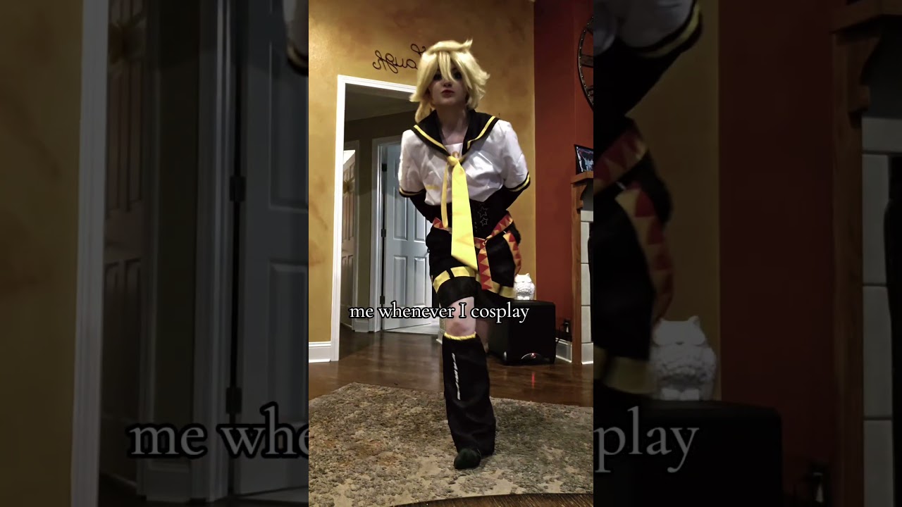 Я так счастлива! #cosplay #lenkagamine #kagamine #projectsekai #colorfulstage #youtubeshorts
